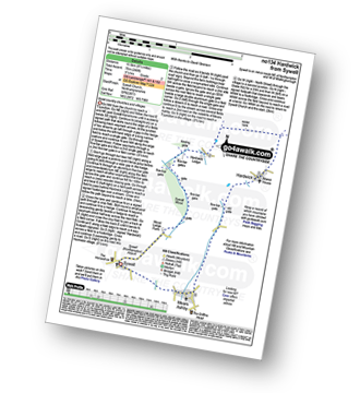 Walk route map with easy-to-follow route instructions for walk no134 Hardwick from Sywell pdf