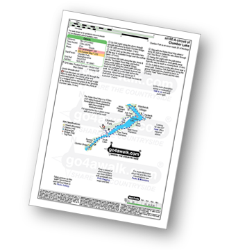 Map with easy-to-follow route details for walk nt100 A circuit of Clumber Lake pdf