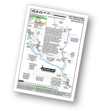 Walk route map with easy-to-follow route instructions for walk ny111 Hebden and Kelber from Grassington pdf