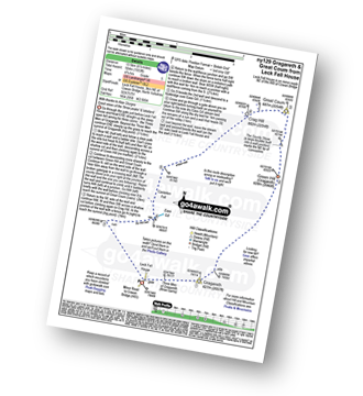 Walk route map with easy-to-follow route instructions for walk ny129 Gragareth and Great Coum from Leck Fell House pdf