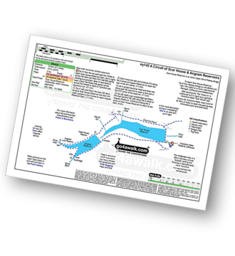 Walk route map with easy-to-follow route instructions for walk ny142 A circuit of Angram and Scar House Reservoirs, Nidderdale pdf