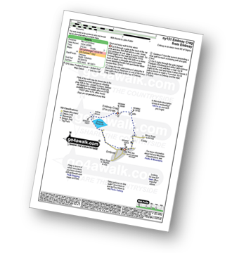 Map with easy-to-follow route details for walk ny151 Embsay Crag from Embsay pdf