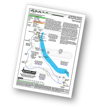 Walk route map with easy-to-follow route instructions for walk ny155 Robin Hood's Bay from Ravenscar pdf