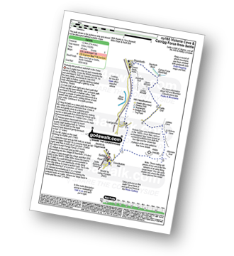 Walk route map with easy-to-follow route instructions for walk ny165 Victoria Cave and Catrigg Force from Settle pdf