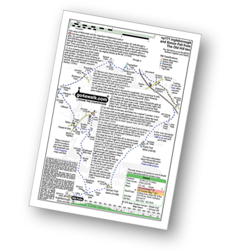 Walk route map with easy-to-follow route instructions for walk ny171 Ingleborough and Simon Fell from The Old Hill Inn, Ribblehead pdf