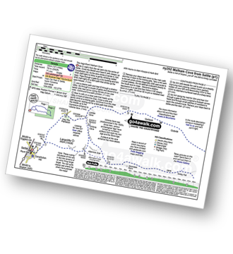 Map with easy-to-follow route details for walk ny202 Malham from Settle pdf