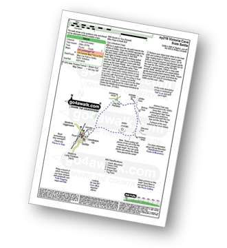 Map with easy-to-follow route details for walk ny216 Victoria Cave from Settle pdf