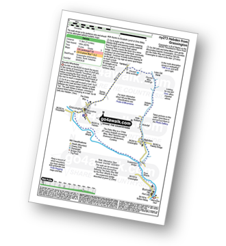 Walk route map with easy-to-follow route instructions for walk ny273 Cockbur Ford, Hebden and The River Wharfe from Grassington pdf