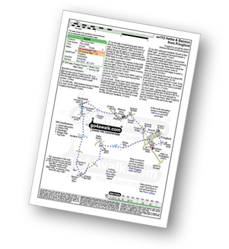 Map with easy-to-follow route details for walk ox112 Hethe and Bainton from Fringford pdf