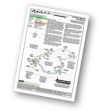 Map with easy-to-follow route details for walk ox144 Dean Bottom from Burford pdf