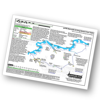 Walk route map with easy-to-follow route instructions for walk pe100 Abercastle and Careg Samson from Trefin pdf