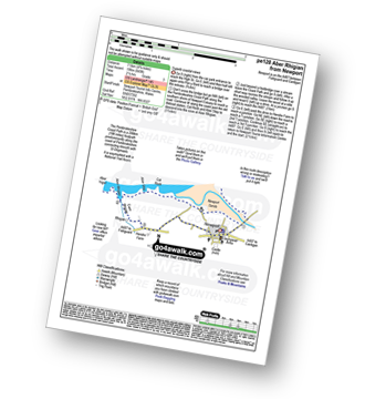 Walk route map with easy-to-follow route instructions for walk pe128 Aber Rhigian from Newport pdf