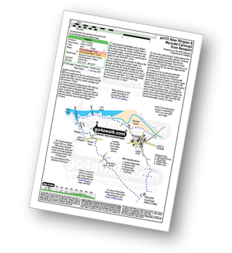 Walk route map with easy-to-follow route instructions for walk pe131 Aber Rhigian and Mynydd Carningli from Newport pdf