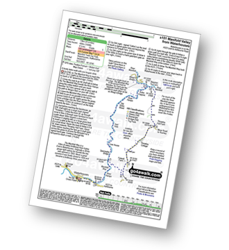 Walk route map with easy-to-follow route instructions for walk s101 Manifold Way from Waterhouses pdf