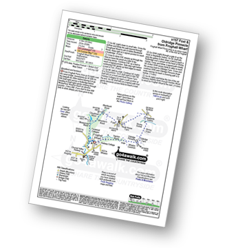 Walk route map with easy-to-follow route instructions for walk s157 Foxt and Oldridge Pinnacle from Froghall Wharf pdf