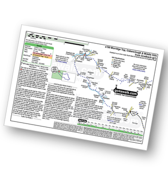 Walk route map with easy-to-follow route instructions for walk s190 Morridge Top, Oakenclough and Middle Hills from Gradbach pdf
