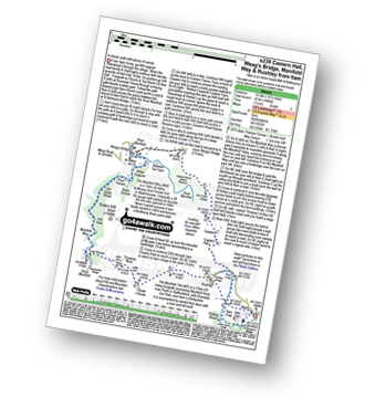 Walk route map with easy-to-follow route instructions for walk s239 Castern Hall, Weag's Bridge, Manifold Way and Throwley Moor from Ilam pdf