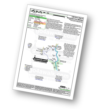 Map with easy-to-follow route details for walk s260 Stanshope from Milldale pdf