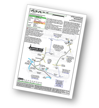 Map with easy-to-follow route details for walk sf104 Lound from Somerleyton pdf