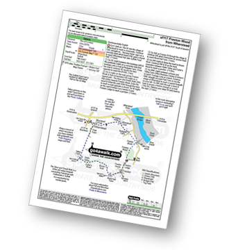 Map with easy-to-follow route details for walk sf117 Freston Wood from Wherstead pdf