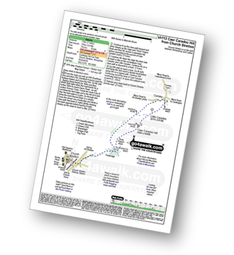 Walk route map with easy-to-follow route instructions for walk sh113 Caer Caradoc Hill from Church Stretton pdf