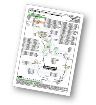 Map with easy-to-follow route details for walk sh121 Pulverbatch and Habberley from Pontesbury pdf