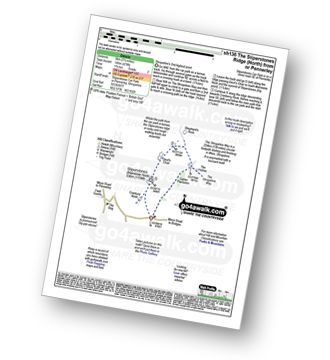 Walk route map with easy-to-follow route instructions for walk sh136 The Stiperstones Ridge (North) from nr Pennerley pdf