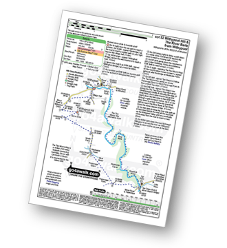 Map with easy-to-follow route details for walk so152 Withypool Hill and River Barle from Withypool pdf