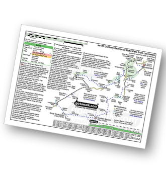 Walk route map with easy-to-follow route instructions for walk so187 Dunkery Beacon and Stoke Pero from Luccombe pdf