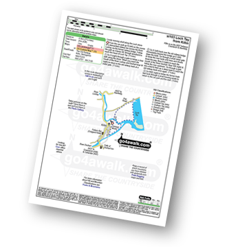 Map with easy-to-follow route details for walk st103 Loch Tay from Killin pdf