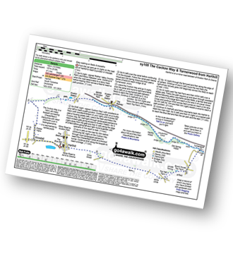 Walk route map with easy-to-follow route instructions for walk sy100 The Cuckoo Way and Turnerwood from Harthill pdf