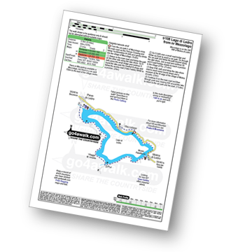 Walk route map with easy-to-follow route instructions for walk tr108 Lago di Ledro (Lake Ledro) from Mezzolago pdf