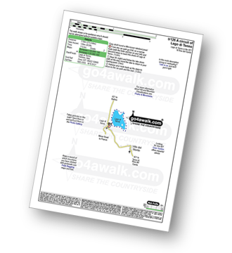 Map with easy-to-follow route details for walk tr126 A circuit of Lago di Tenno pdf