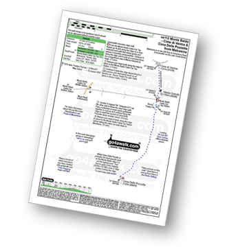 Walk route map with easy-to-follow route instructions for walk ve112 Monte Baldo - Cime di Ventrar from Malcesine pdf