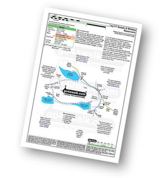 Map with easy-to-follow route details for walk wy117 Gorple Reservoir and Widdop Reservoir pdf