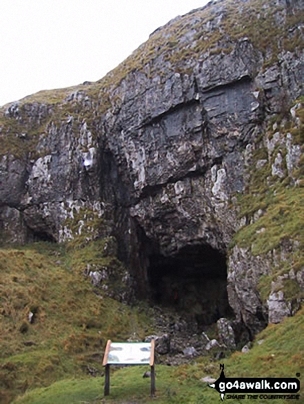 Walk ny216 Victoria Cave from Settle - Victoria Cave nr Settle