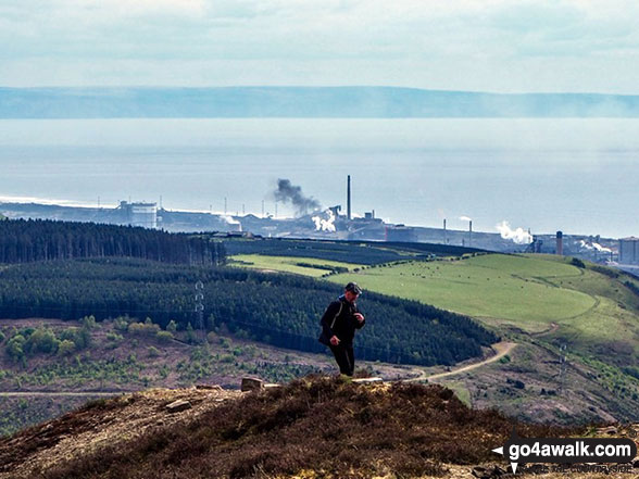 Port Talbot from Foel Fynyddau