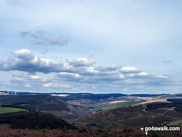 The view from Foel Fynyddau