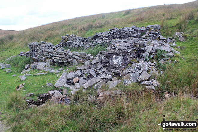 A ruin on Hollow Moor (Green Quarter Fell) 