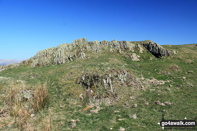 Walk c185 School Knott and The Dales Way from Ings - School Knott summit