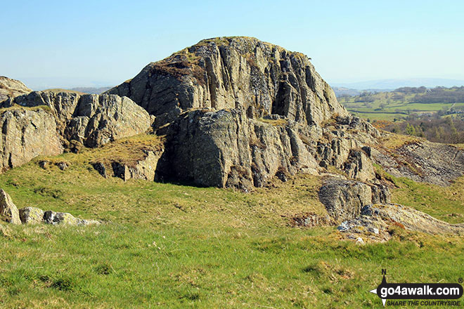 Rocky outcrop on Grandsire (South West Top) 