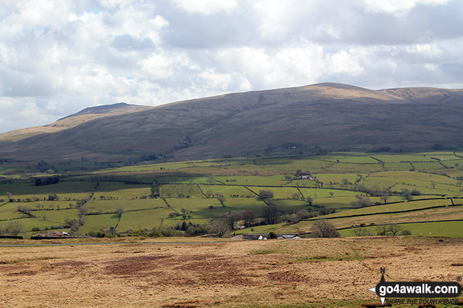 Walk c377 Faulds Browfrom Caldbeck - The Uldale Fells from Faulds Brow