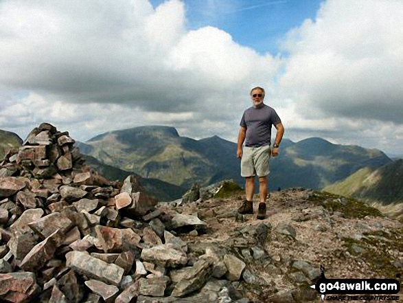 Walk Am Bodach (Mamores) walking UK Mountains in Fort William and Loch Linnhe to Loch Ericht  Highland, Scotland