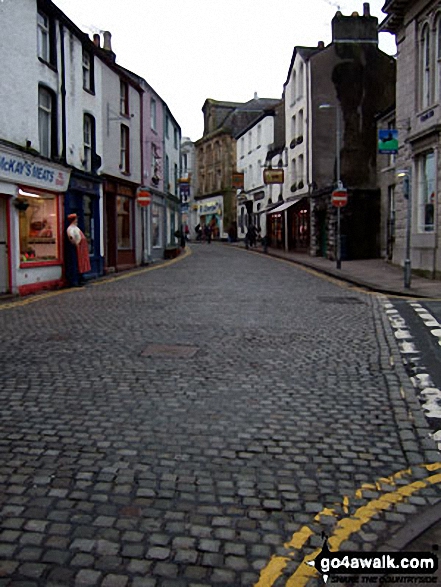 Walk c119 Canal Foot, Morecambe Bay and Birkrigg Common from Ulverston - Ulverston