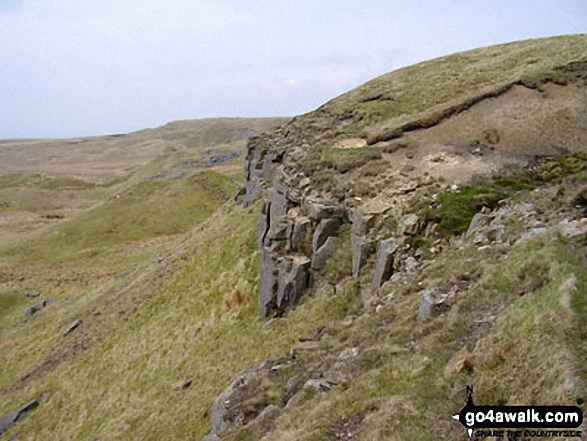 Walk c375 Nine Standards Rigg via The Coast to Coast walk from Kirkby Stephen - Coldbergh Scar