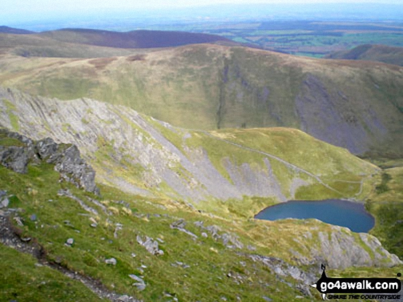 Sharp Edge and Scales Tarn from Atkinson Pike, Blencathra (or Saddleback) 