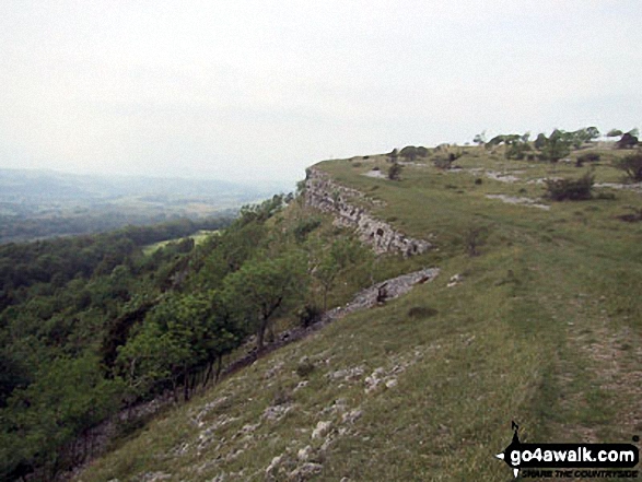 Walk c495 Cunswick Scar and Scout Scar from Underbarrow - Scout Scar (Barrowfield)