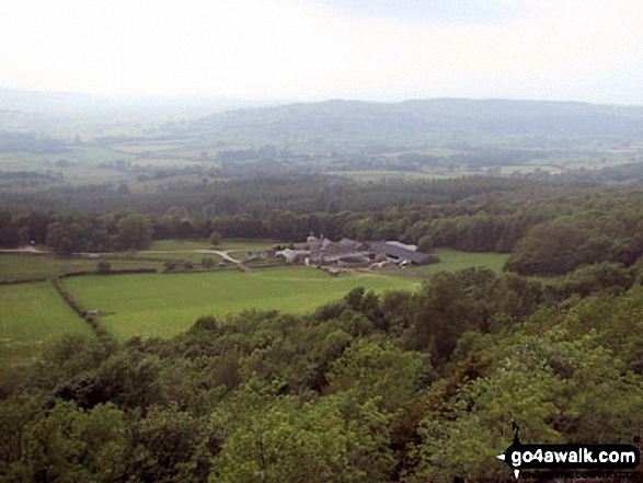 Walk c171 Scout Scar from UnderBarrow - Brigsteer from Scout Scar (Barrowfield)