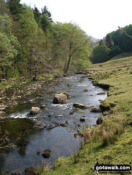 Walk c427 Helvellyn via Striding Edge from Patterdale - Grisedale Beck