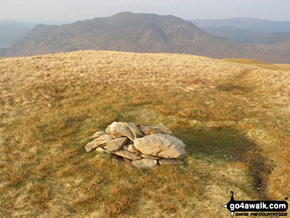 Walk c235 The Deepdale Horseshoe from Patterdale - Birks summit cairn